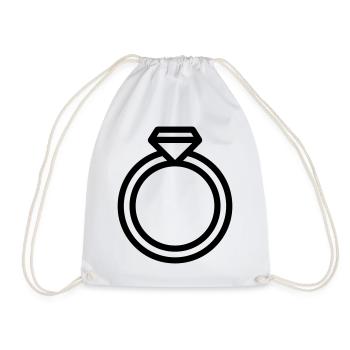 alliance - Drawstring Bag - white - Front