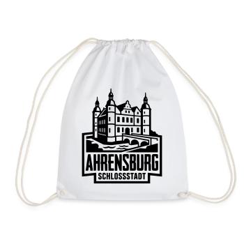 Ahrensburg Schleswig Holstein - Turnbeutel - Weiß - Vorne