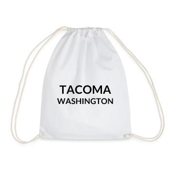 Tacoma Washington USA - Turnbeutel - Weiß - Vorne