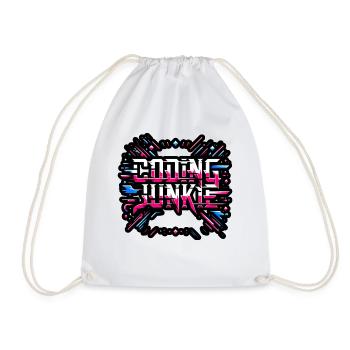 Accro au codage 15 - Sac de sport léger - blanc - Devant