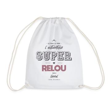 L authentique super relou - Sac de sport léger - blanc - Devant