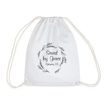 Saved by Grace Jesus Faith Don Foi - Sac de sport léger - blanc - Devant