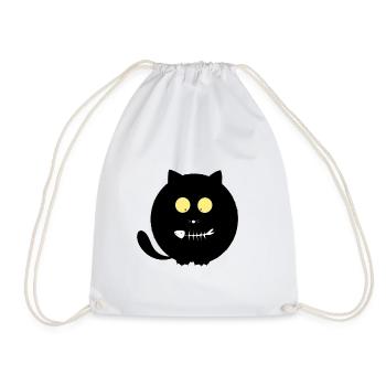 Poisson Bouche Chat - Sac de sport léger - blanc - Devant