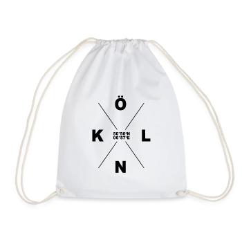 Cologne Kölle Style Patrie Cadeau Dom - Sac de sport léger - blanc - Devant