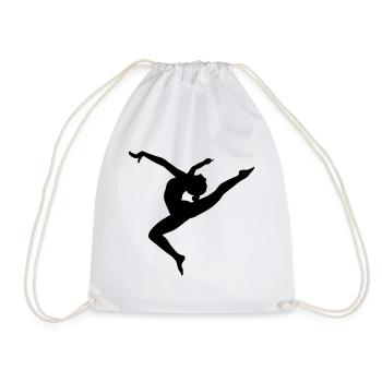 ballerina - Drawstring Bag - white - Front