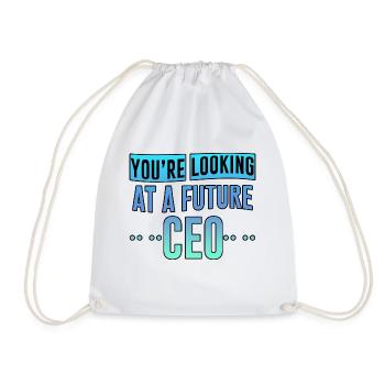 Vous êtes à la recherche d’un futur PDG 4 - Sac de sport léger - blanc - Devant