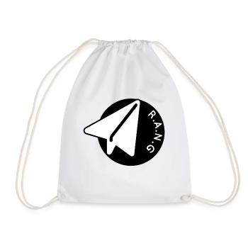 Logo de l’avion - Sac de sport léger - blanc - Devant