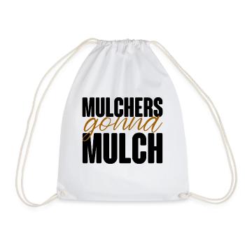 Broyeurs allant au paillis - Sac de sport léger - blanc - Devant