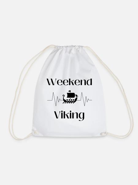 Weekend Viking - Turnbeutel - Weiß