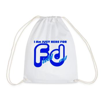 I'm Just Here For Field Day 18 - Drawstring Bag - white - Front