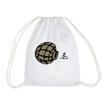Grenade - Boom shirt Lenas - Sac de sport léger - blanc - Devant