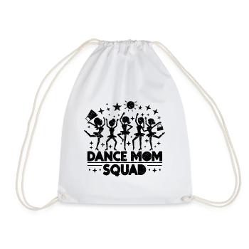Dance Mom Squad - Tanzbegeisterte Mütter Geschenk - Turnbeutel - Weiß - Vorne