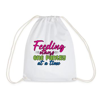 Feeding Others One Pantry At A Time 4 - Turnbeutel - Weiß - Vorne