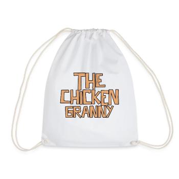 The Chicken Granny 3 - Turnbeutel - Weiß - Vorne