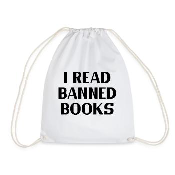 J’ai lu des livres interdits 35 - Sac de sport léger - blanc - Devant