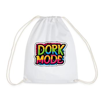 Dork Mode 5 - Turnbeutel - Weiß - Vorne