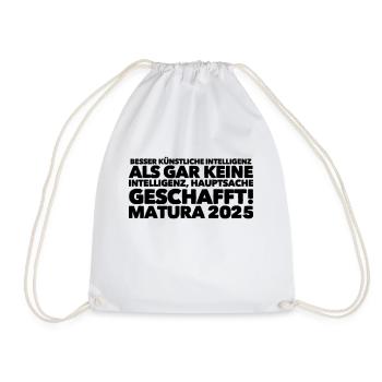 Matura - Turnbeutel - Weiß - Vorne