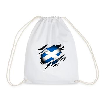 L’Écosse dans l’âme - Sac de sport léger - blanc - Devant