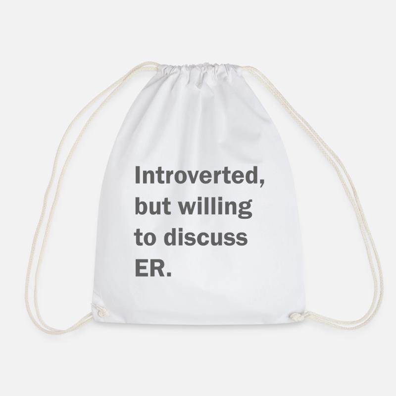 ER - Sac de sport léger - blanc