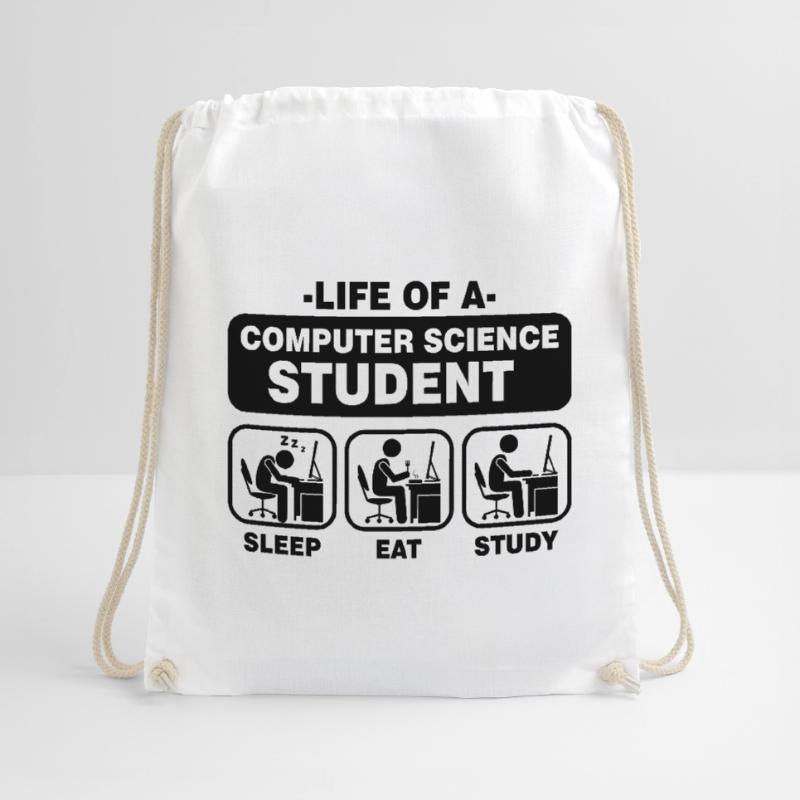 Student Informatik Programming Geschenk Nerd Admin Turnbeutel