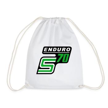 S70 Enduro Logo - Sac de sport léger - blanc - Devant