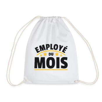 Employé Du Mois Employee of the Month Récompense - Sac de sport léger - blanc - Devant