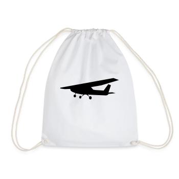 Cessna 152 - Turnbeutel - Weiß - Vorne