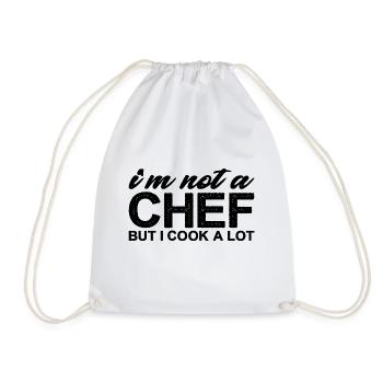 I'm Not A Chef But I Cook A Lot 3 - Turnbeutel - Weiß - Vorne