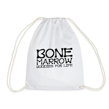 Bone Marrow Buddies For Life 10 - Drawstring Bag - white - Front