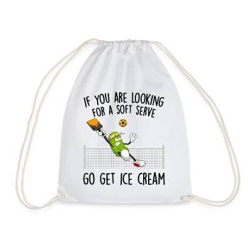 Funny Pickleball Player Paddleball Lover - Sac de sport léger - blanc - Devant