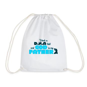 J’ai fait un test ADN et Dieu est mon père 14 - Sac de sport léger - blanc - Devant