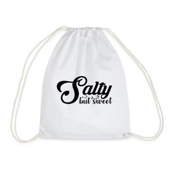 Salé mais sucré 13 - Sac de sport léger - blanc - Devant