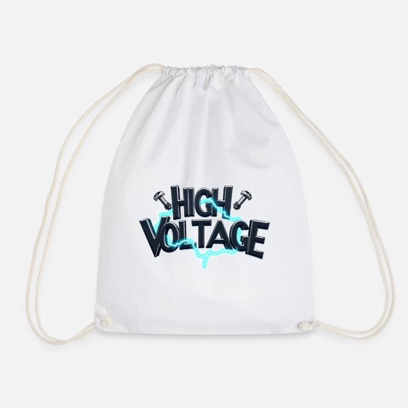 High Voltage - Turnbeutel - Weiß