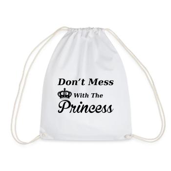 Princess - Turnbeutel - Weiß - Vorne