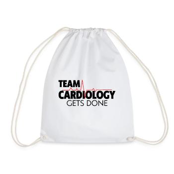 Team Cardiology Gets Done 2 - Turnbeutel - Weiß - Vorne