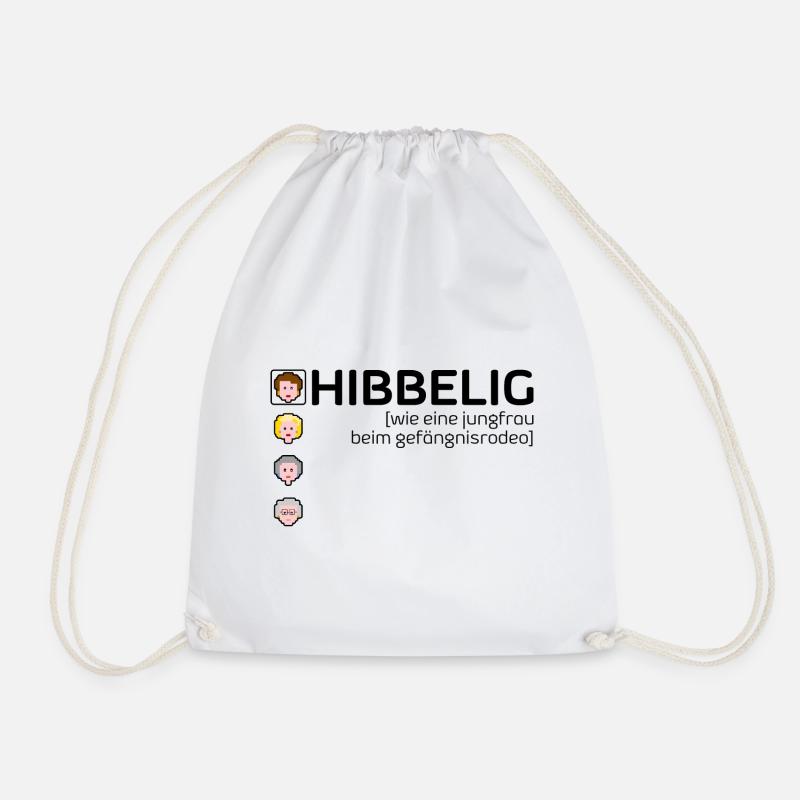 HIBBELIG - Turnbeutel - Weiß