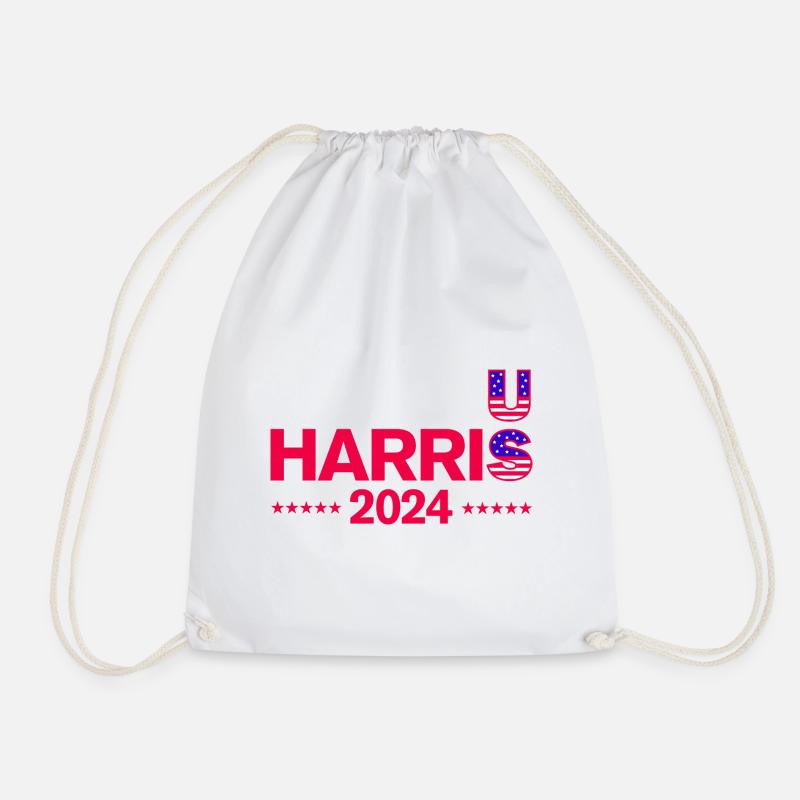 US Wahlen 2024 Harris - Turnbeutel - Weiß