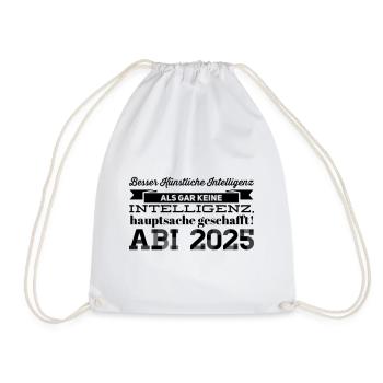 ABI - Turnbeutel - Weiß - Vorne