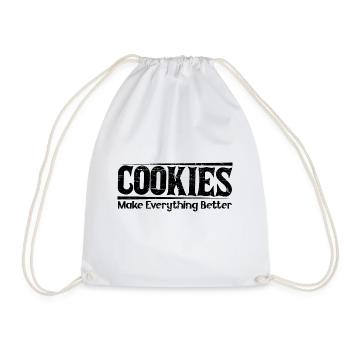 Les cookies améliorent tout 7 - Sac de sport léger - blanc - Devant