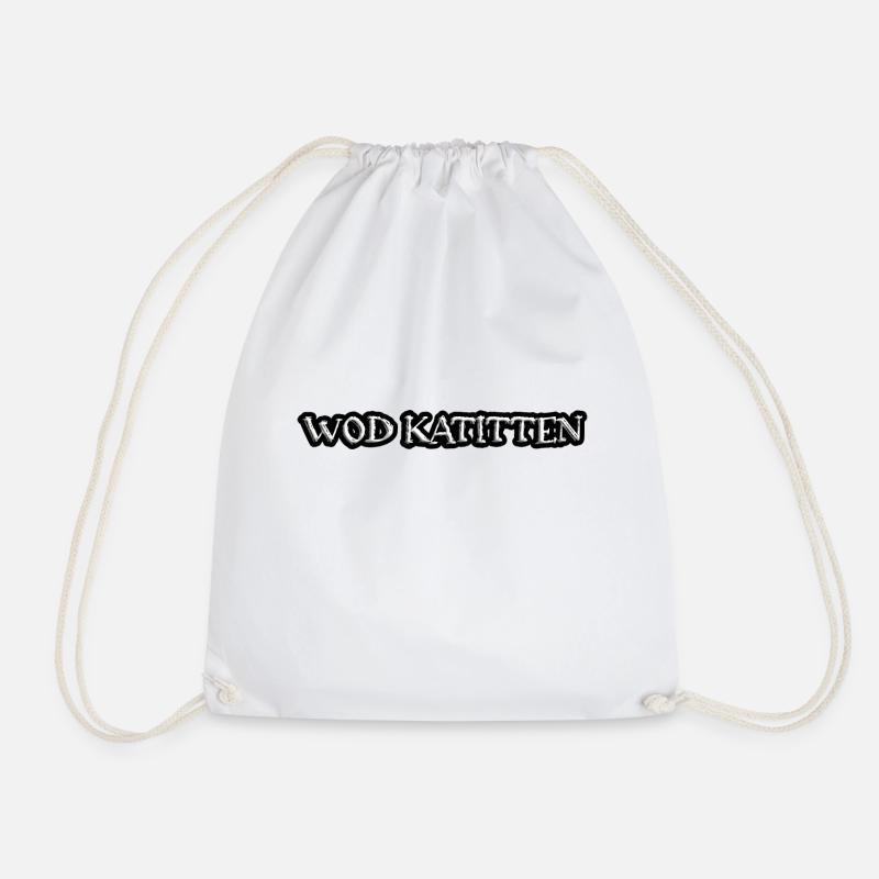 Wod Katitten - Sac de sport léger - blanc