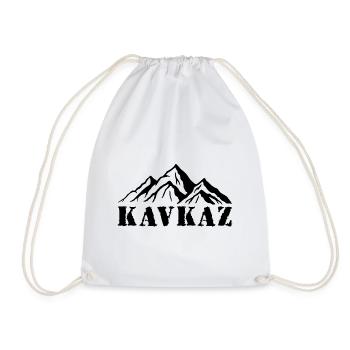 Kavkaz Kaukasus Chechnya Dagestan Geschenk - Turnbeutel - Weiß - Vorne
