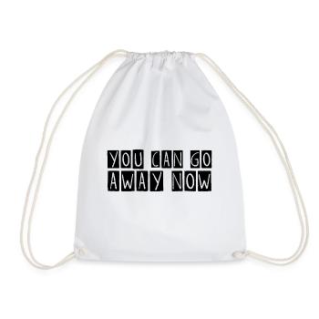 Vous pouvez partir maintenant 3 - Sac de sport léger - blanc - Devant