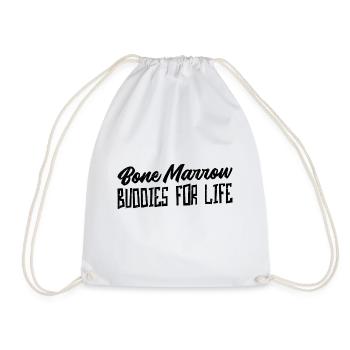 Bone Marrow Buddies For Life 11 - Drawstring Bag - white - Front