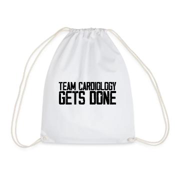 Team Cardiology Gets Done 3 - Turnbeutel - Weiß - Vorne