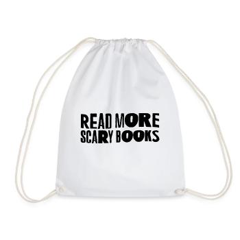 Lire la suite Livres effrayants 3 - Sac de sport léger - blanc - Devant