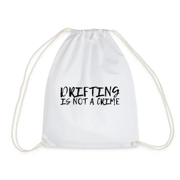 La dérive n’est pas un crime - Sac de sport léger - blanc - Devant