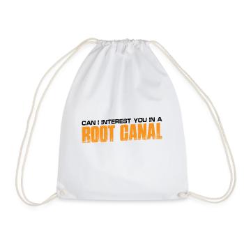 Can I Interest You In A Root Canal 4 - Turnbeutel - Weiß - Vorne