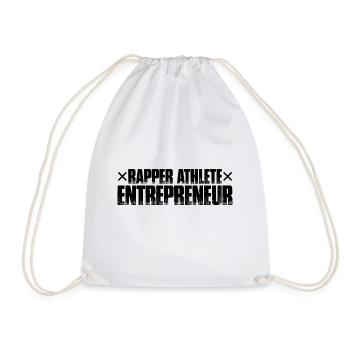 Rapper Athlete Entrepreneur 59 - Drawstring Bag - white - Front