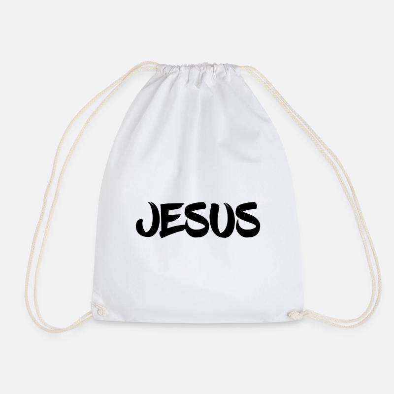 Jesus - Turnbeutel - Weiß