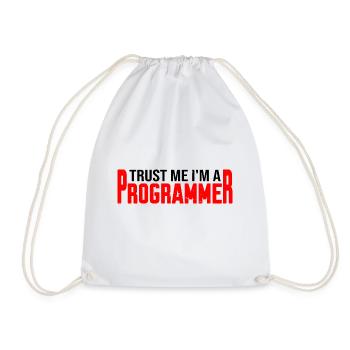 Trust Me I'm A Programmer 4 - Turnbeutel - Weiß - Vorne